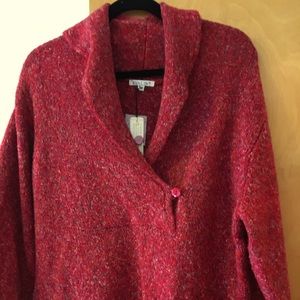 BRAND NEW/NEVER WORN Shawl Neck SWEATER